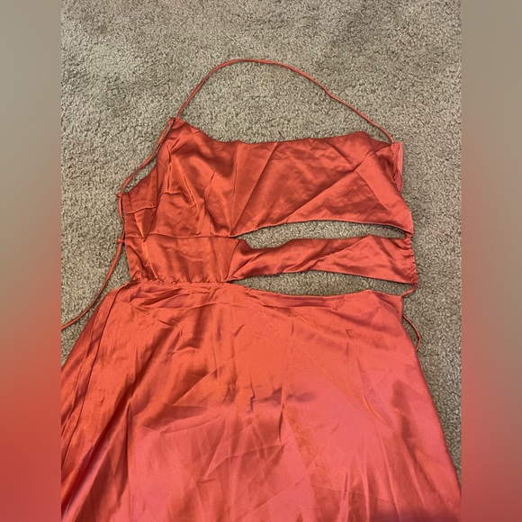 Never worn Forelle One Shoulder Cut Out Midi Dress - Picture 10 of 11